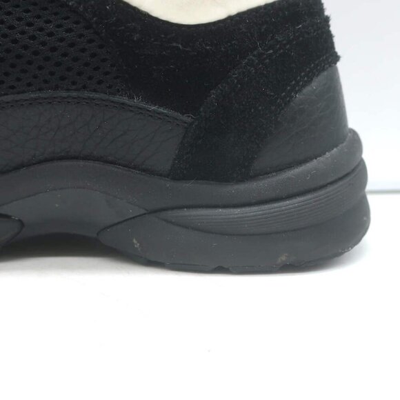 Chanel 10B CC Low Top Sneakers Black Mesh & Leather Size 36 - Picture 10 of 15